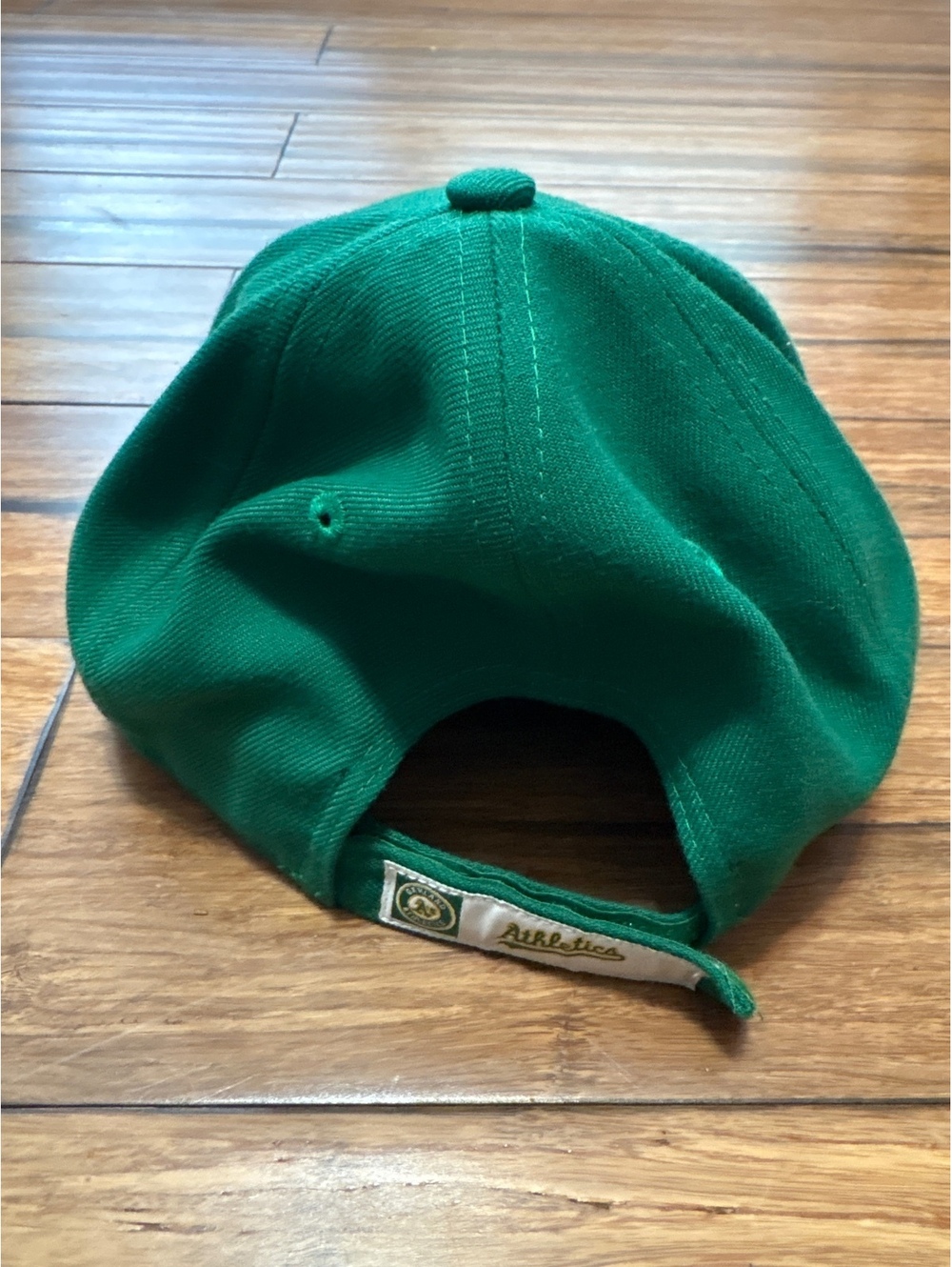 New Era 9FORTY Oakland Athletics Green Adjustable Strapback Baseball Cap Hat - Picture 4 of 8